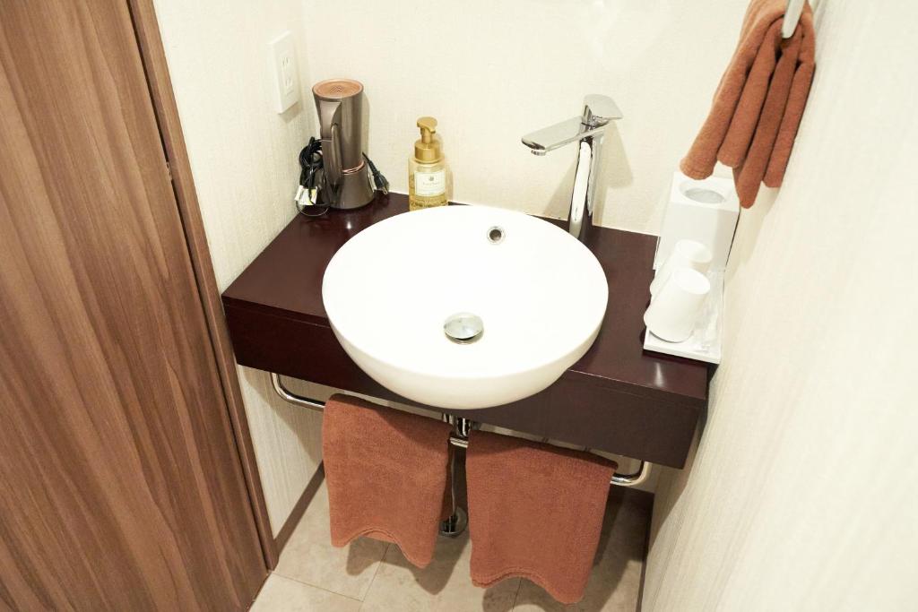 Koupelna v ubytování RE Hotel 梅田