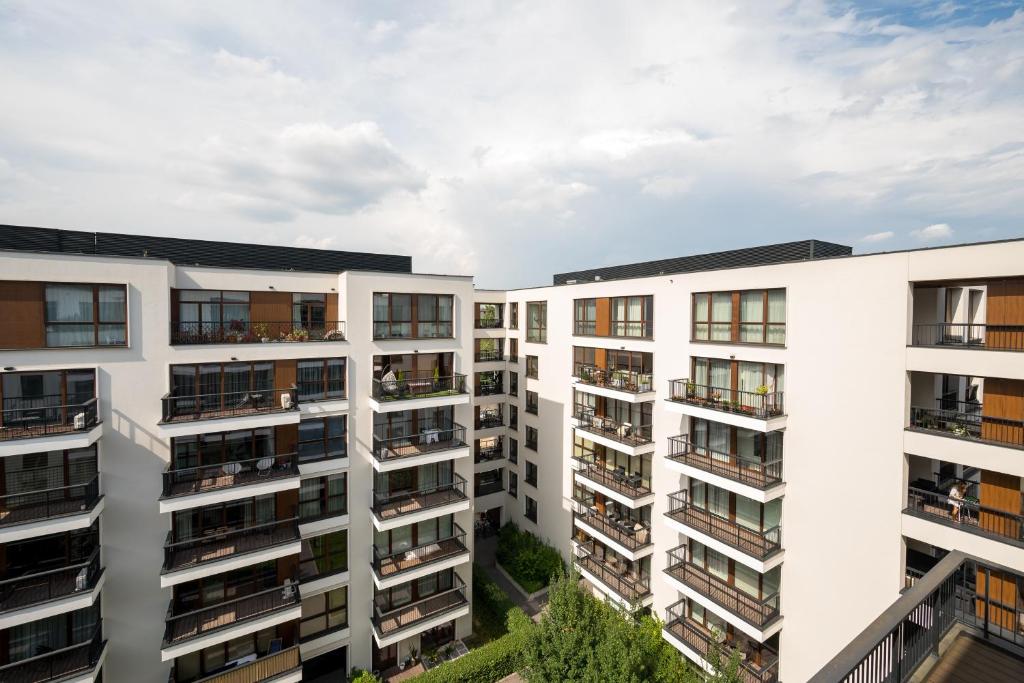 Budova, kde se apartmán nachází