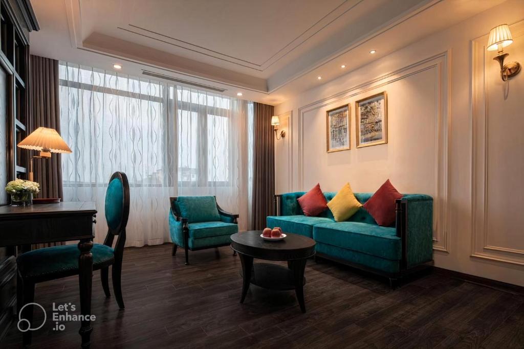 Posezení v ubytování Mina Hotel and Spa