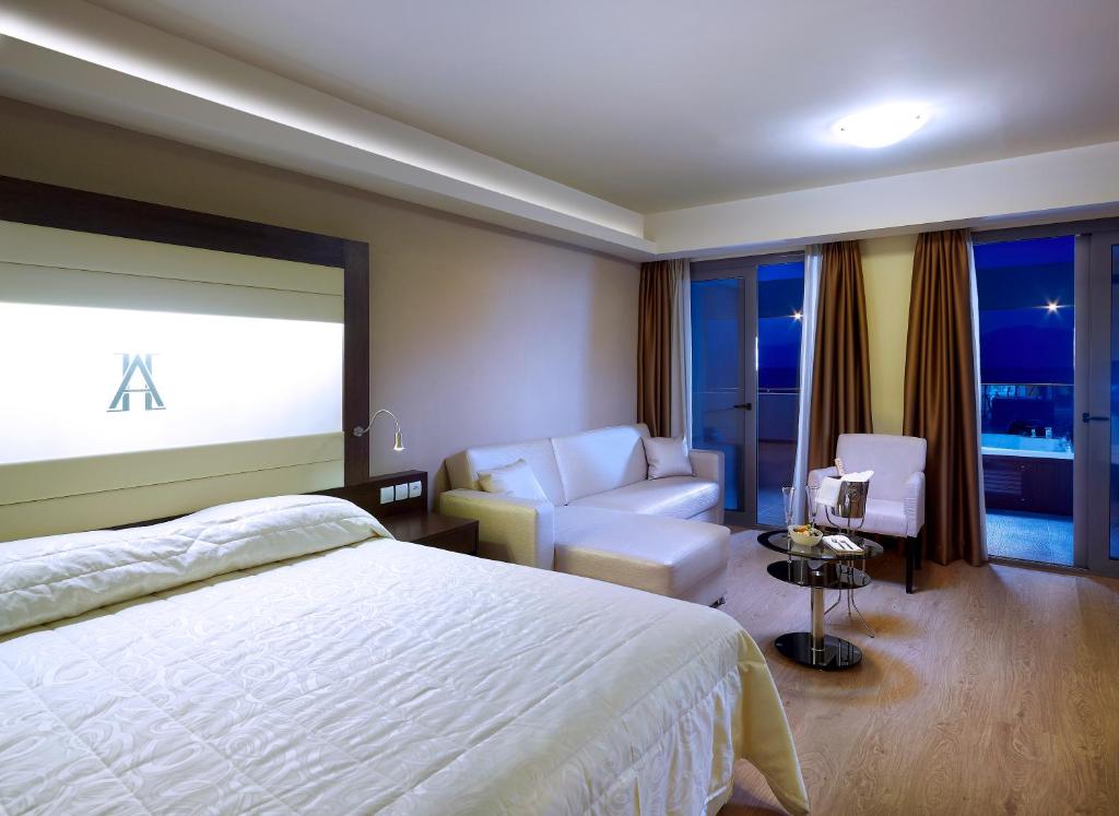 Postel nebo postele na pokoji v ubytování Arion Hotel