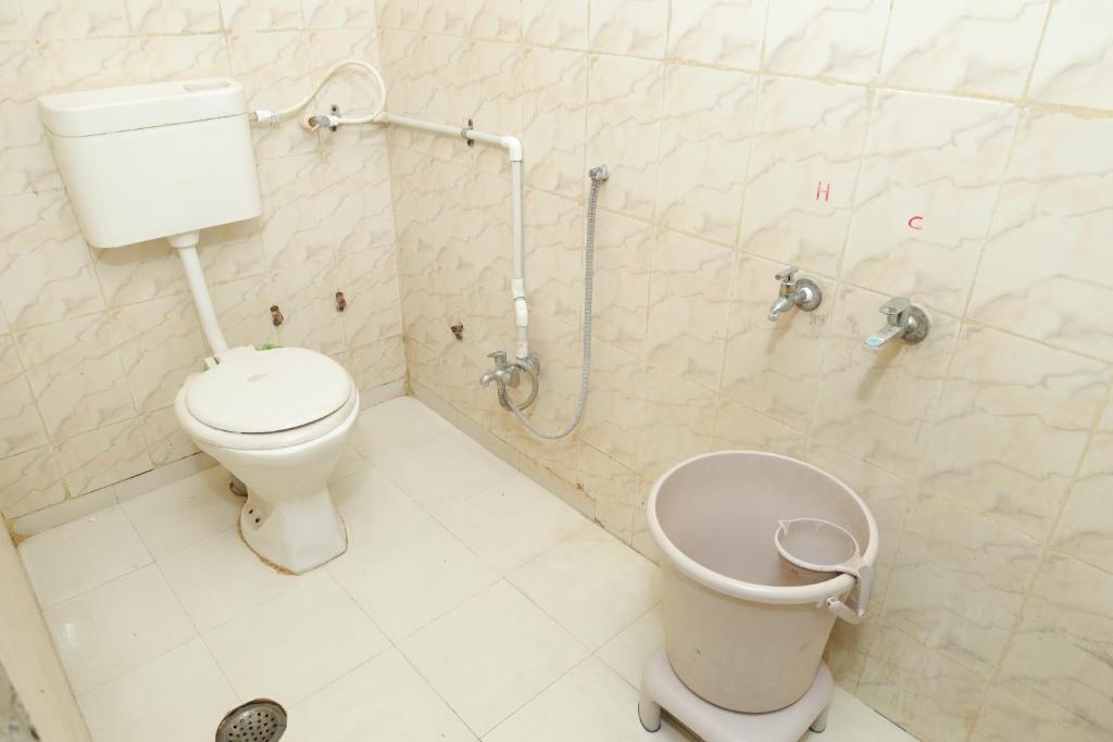 Koupelna v ubytování Laxminarayan service apartment