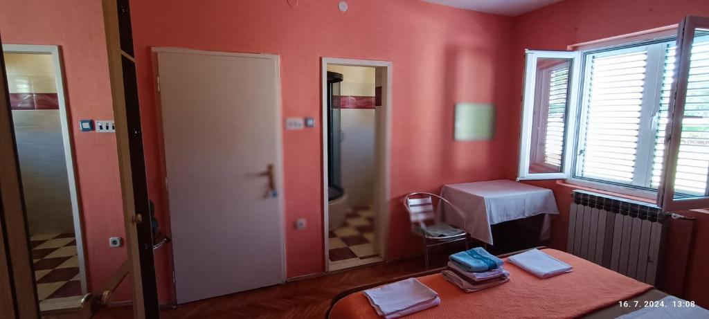 Postel nebo postele na pokoji v ubytování House Elka