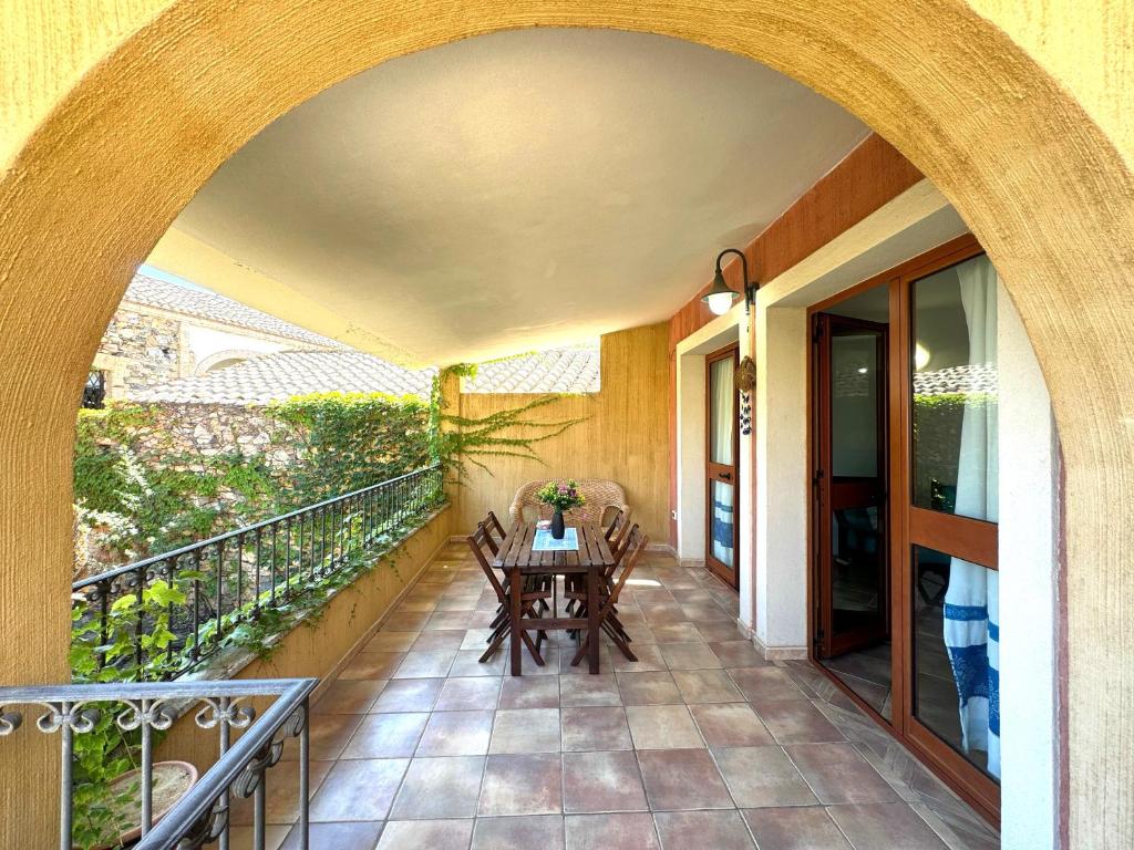 En balkon eller terrasse på Clarissa House