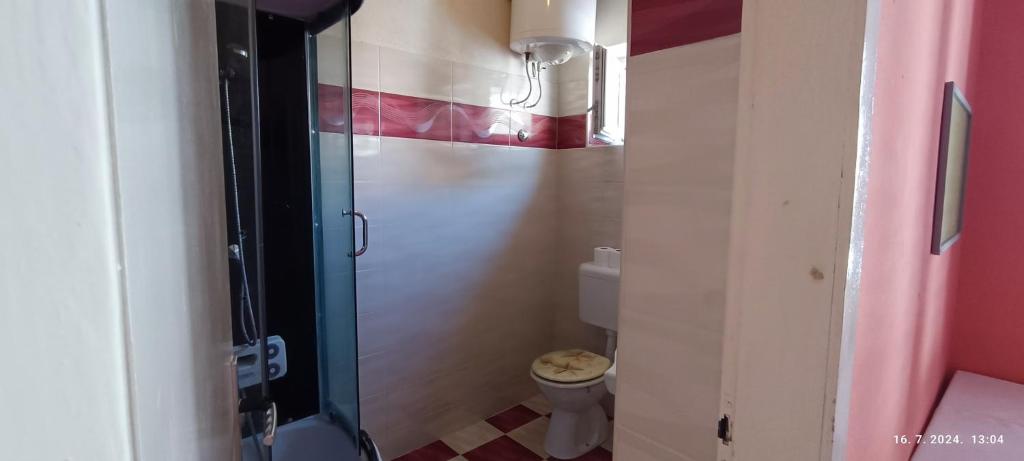 Koupelna v ubytování House Elka