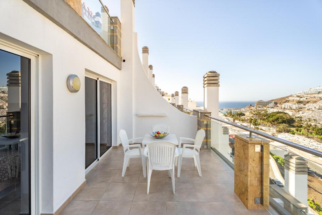 Balkón alebo terasa v ubytovaní Cala Nova Apartamentos