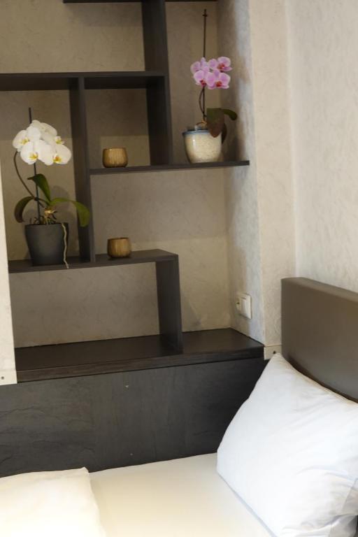 Postel nebo postele na pokoji v ubytování Hotel Birnbaum