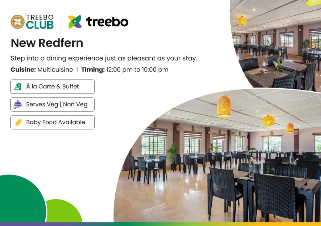 Restaurace v ubytování Treebo New Redfern, Madikeri