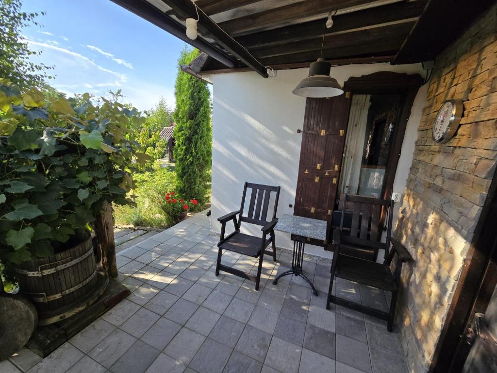 Balkón nebo terasa v ubytování Casa Vadim