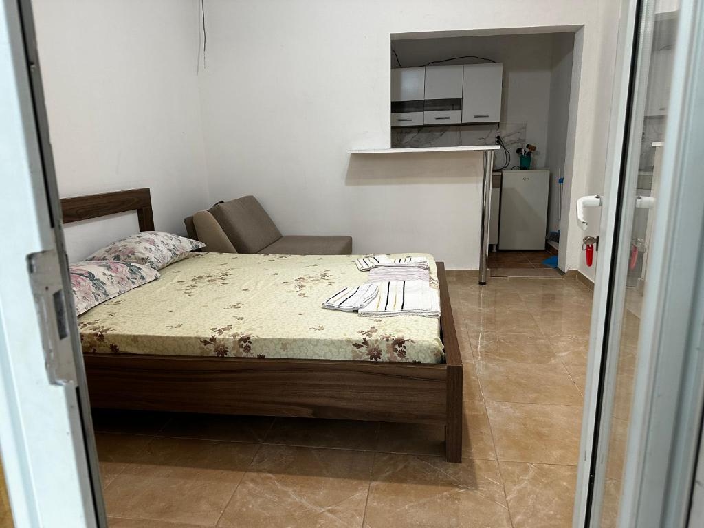 Postel nebo postele na pokoji v ubytování Green Villa