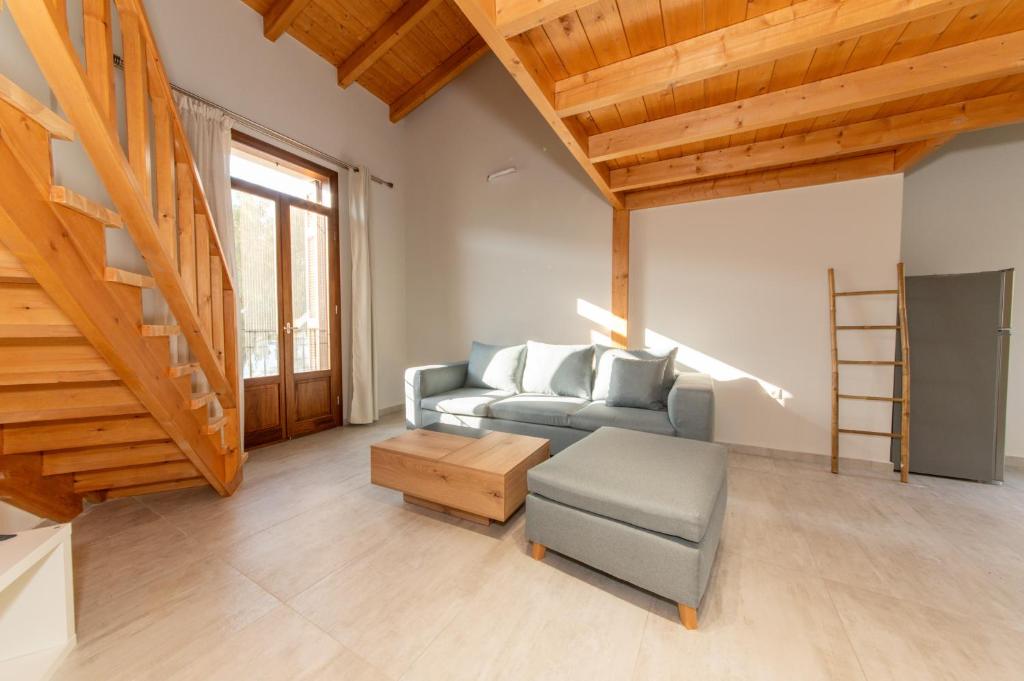 Posezení v ubytování Mirabilis Suites