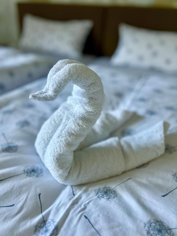 Postel nebo postele na pokoji v ubytování Peedy's luxuriöse 60m² Wohnung mit Balkonterrasse
