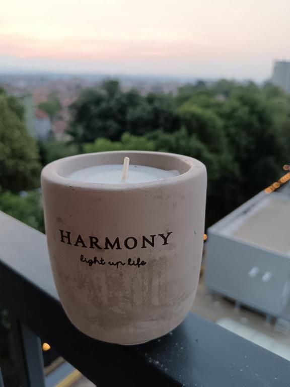 Balkón nebo terasa v ubytování Harmony Studio Suite