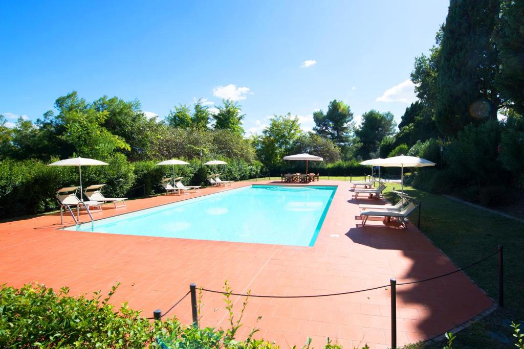 Bazén v ubytování Relais Villa Matarazzo nebo v jeho okolí