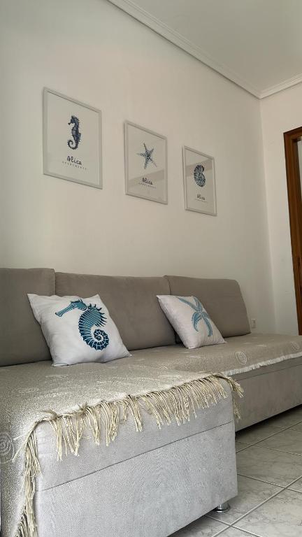 Posezení v ubytování Alice Apartment