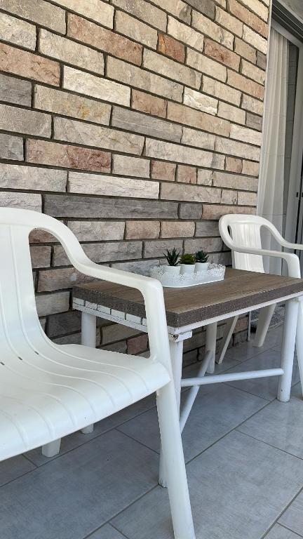 Patio nebo venkovní prostory v ubytování Alice Apartment
