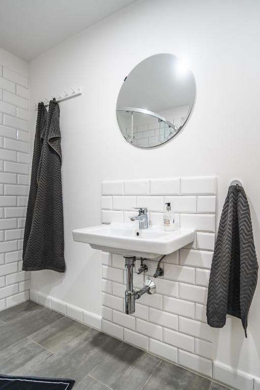 Kúpeľňa v ubytovaní Apartament Parkowy w Polanicy Zdrój
