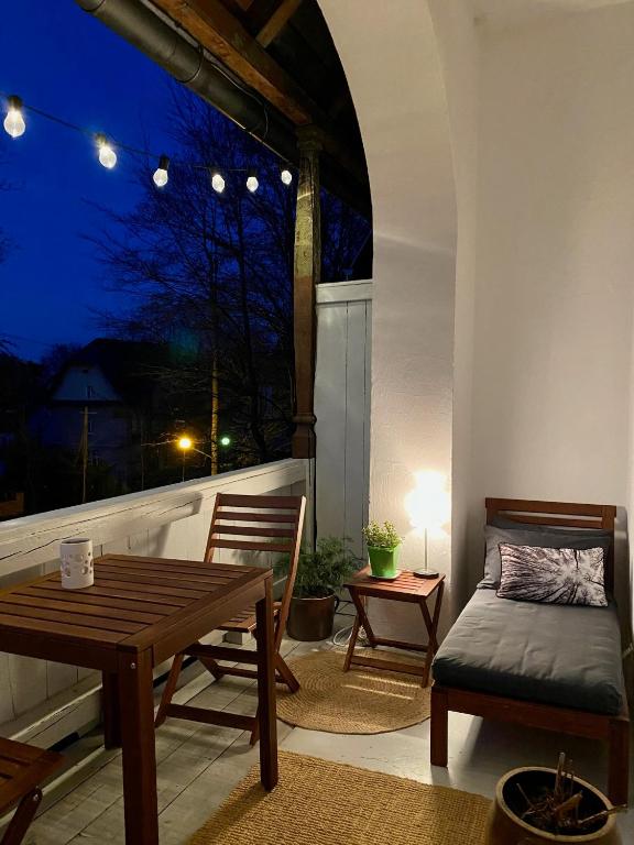 Posedenie v ubytovaní Apartament Parkowy w Polanicy Zdrój