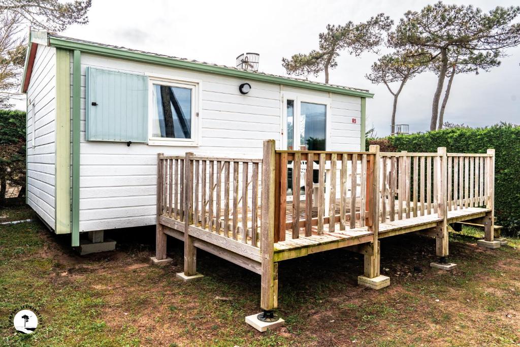 Camping Les Violettes - Bungalow De Una Habitación