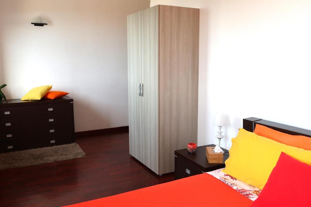 Postel nebo postele na pokoji v ubytování B&B DA CHIARA SEA SIGHT