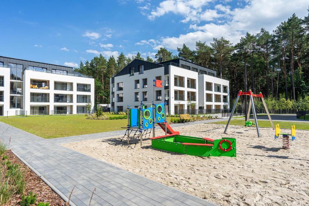 Herní místnost nebo prostor pro děti v ubytování Sea Shell Apartments Łukęcin