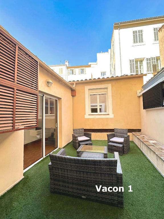 Les Appartements du Vieux Port - Apartamento De Dos Habitaciones Con Terraza