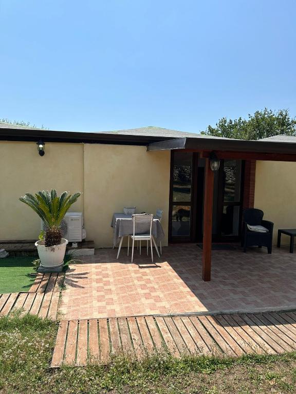 Budova, kde se bed and breakfast nachází