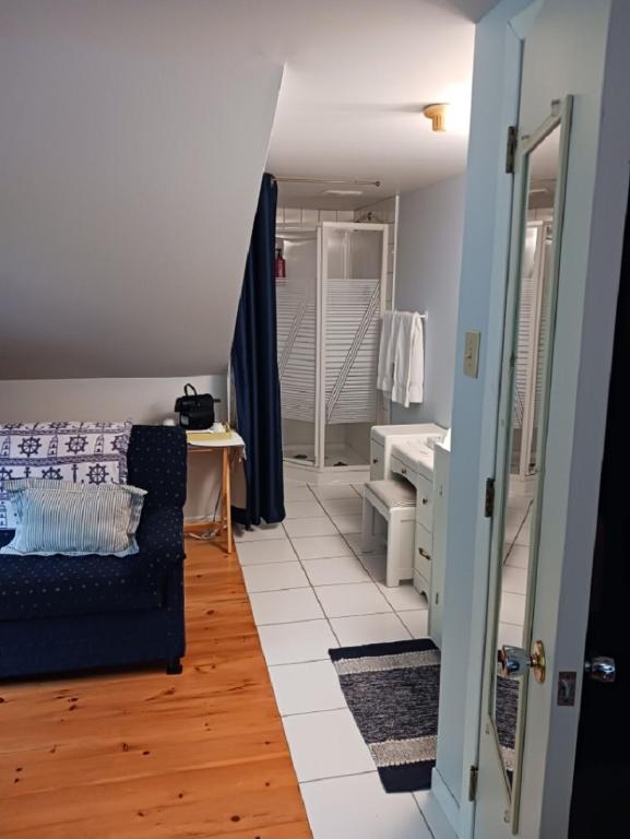 Koupelna v ubytování Auberge la maison sous les pins