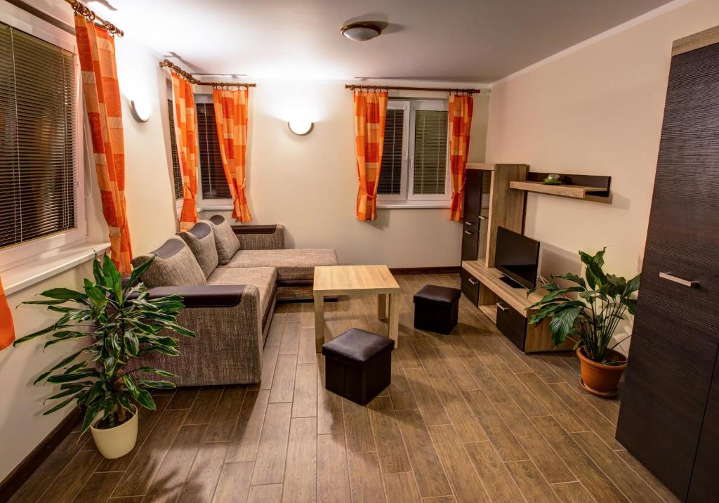 Posezení v ubytování Apartmány Lenka
