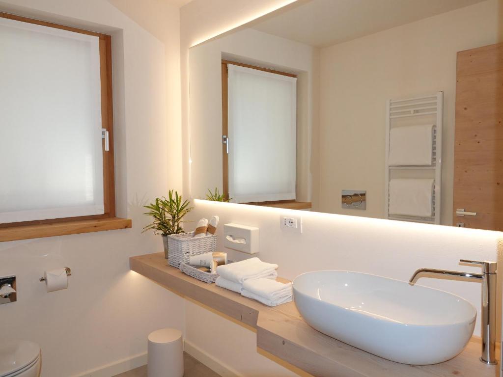 Koupelna v ubytování Alpine Rooms and Suites Livigno - Camana Noa -