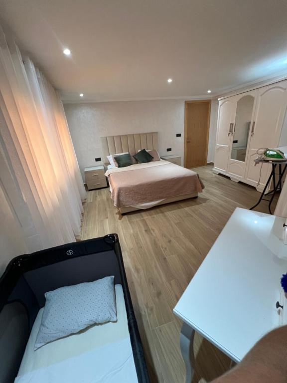 Postel nebo postele na pokoji v ubytování Appartement vue sur mer - Calabonita