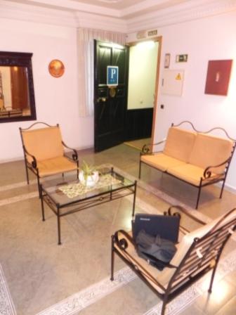 Posezení v ubytování Hostal Ivor
