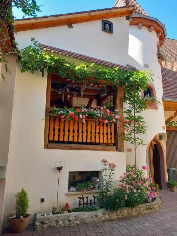 Budova, kde se bed and breakfast nachází
