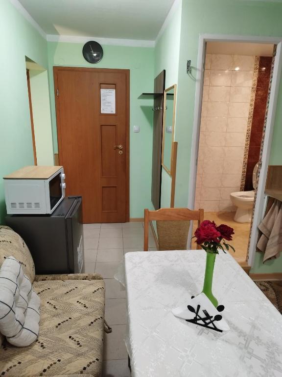 Postel nebo postele na pokoji v ubytování Aleks Guest House