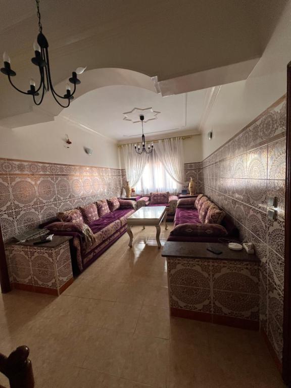 Posezení v ubytování Appartement vue sur mer - Al Hoceima