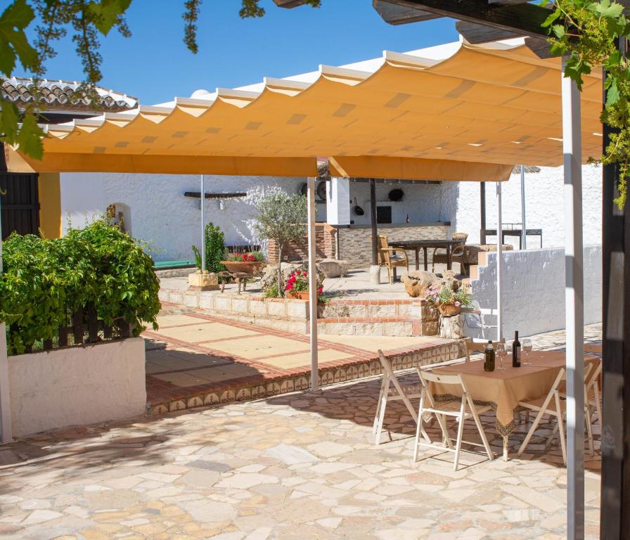 Patio nebo venkovní prostory v ubytování Cortijo del Coco