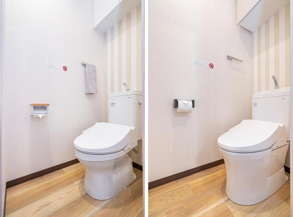 Asakusa,Ginza,Ueno,Skytree,Stn&Conv 1min ,Family suite,45 Mins to Airport,Kiyoka Villa 清禾的一间浴室