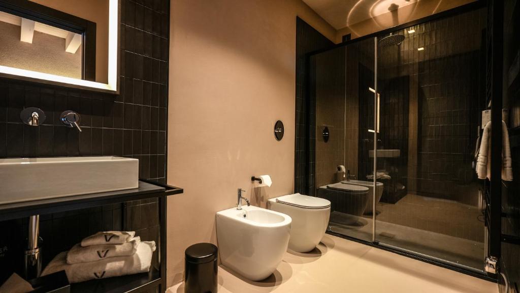 A bathroom at I Vivai