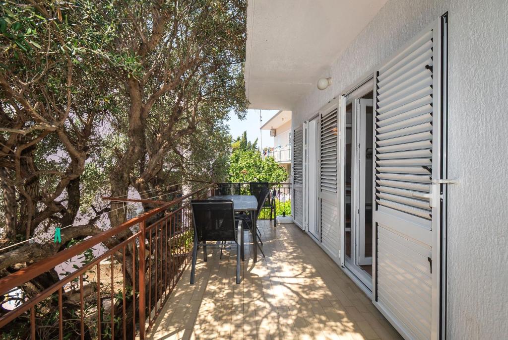 Balkón nebo terasa v ubytování Apartment Ljuba