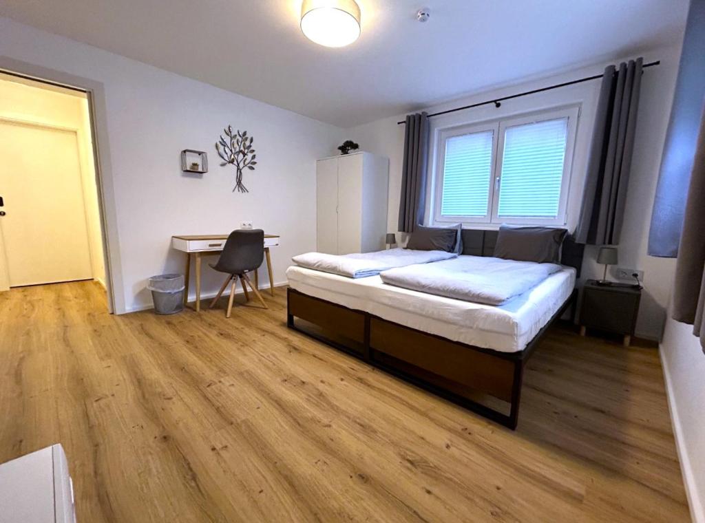 Postel nebo postele na pokoji v ubytování Guesthouse Alpinum