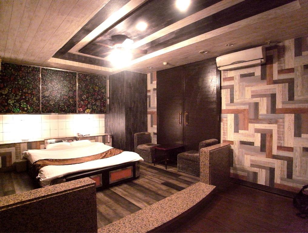 Koupelna v ubytování ホテル暴れ狸の鬼袋姫路駅前店 男塾ホテルグループ