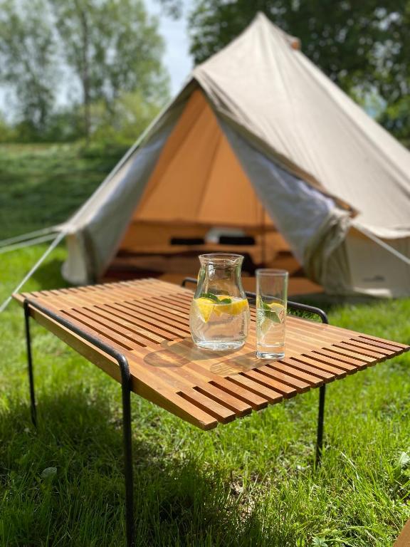 Fotografie z fotogalerie ubytování Tenda Glamping Medaglie d'Oro v destinaci Casone Sanguinetto