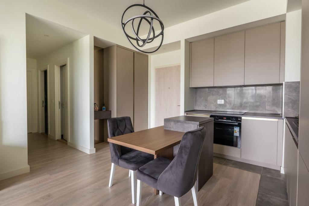 Kuchyň nebo kuchyňský kout v ubytování Libera Luxe Residence