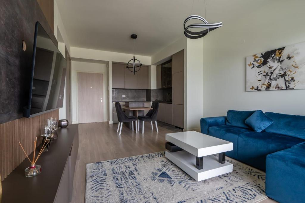 Posezení v ubytování Libera Luxe Residence