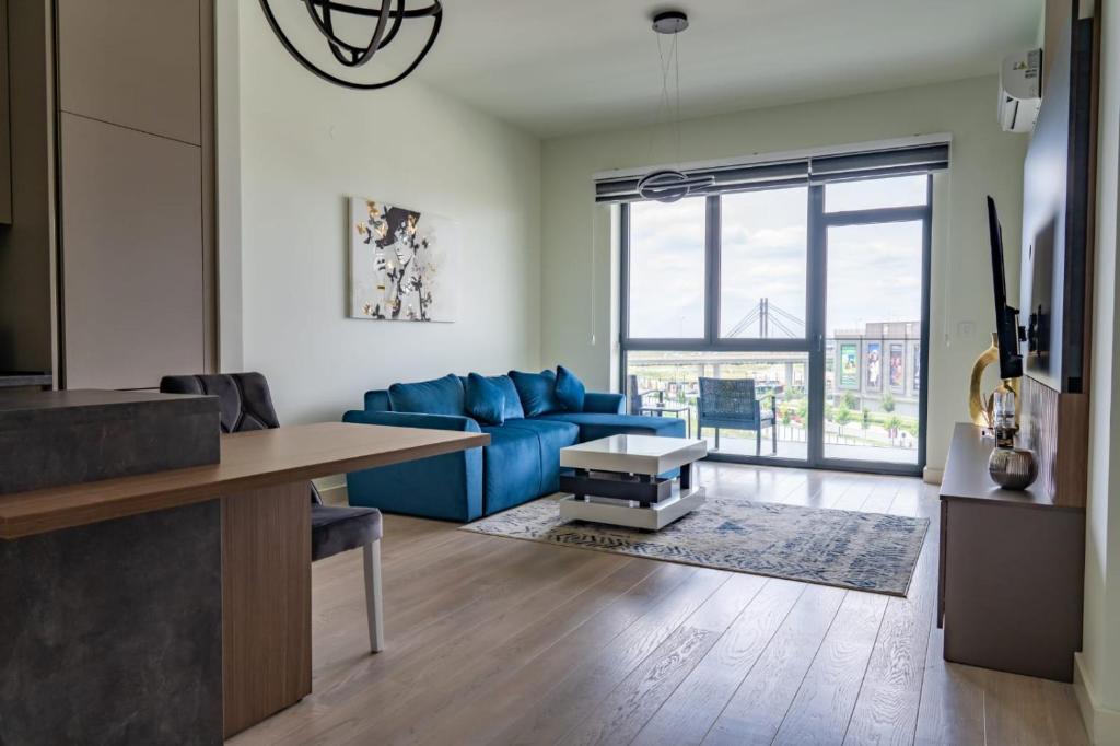 Posezení v ubytování Libera Luxe Residence