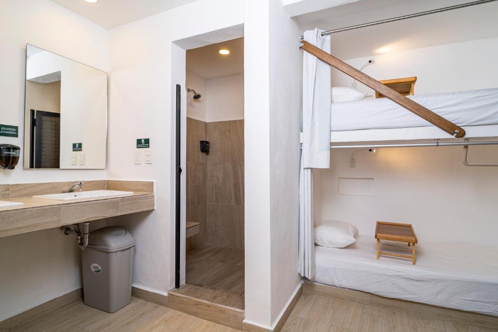 Koupelna v ubytování Digital Nomads Hotel & CoLiving