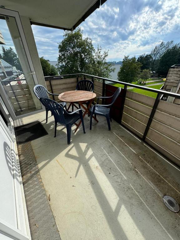 Balkón nebo terasa v ubytování Moderne Wohnung in St Englmar