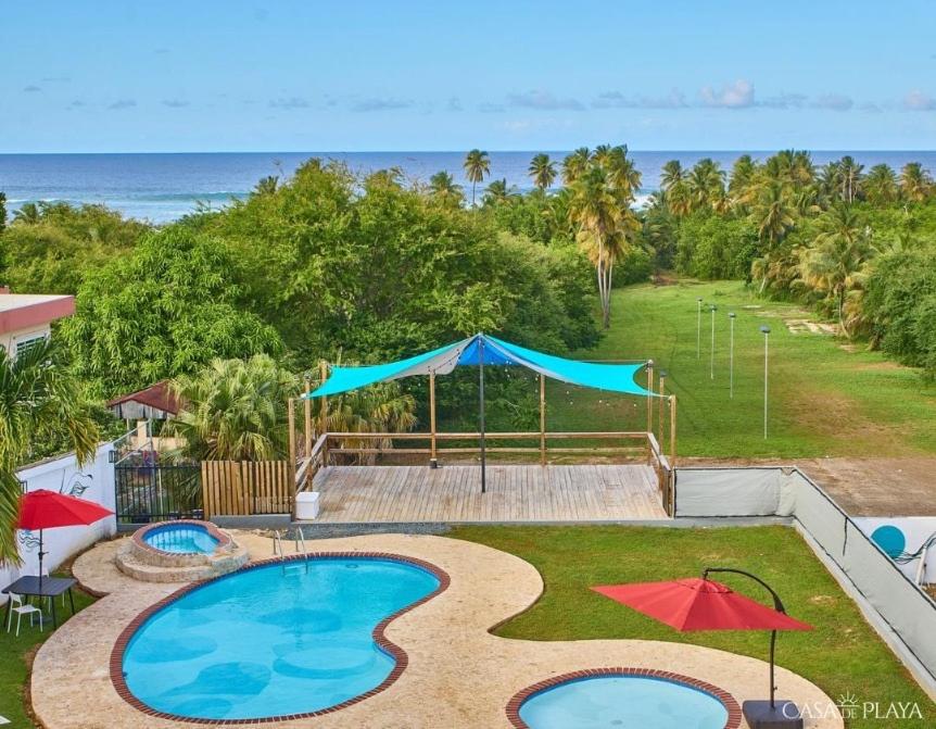 Bazén v ubytování Casa de Playa Hatillo nebo v jeho okolí