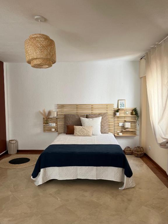 Postel nebo postele na pokoji v ubytování NN Apartamento