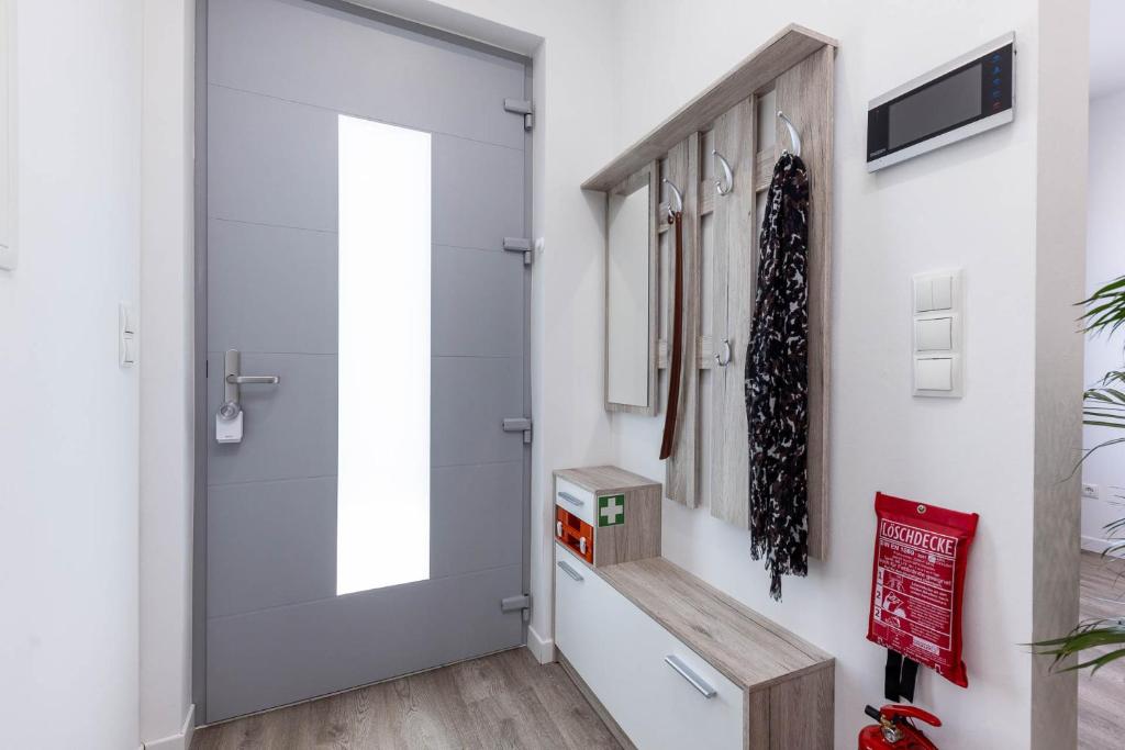 Koupelna v ubytování NEU I Ferienwohnung Jasmin