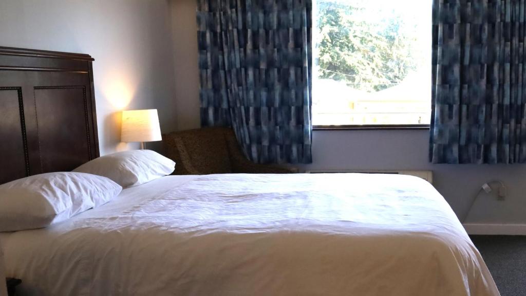 Postel nebo postele na pokoji v ubytování Skylite Motel